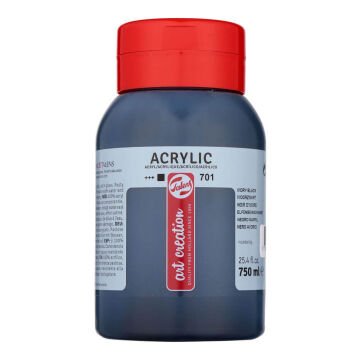 Art Creation Akrilik Boya 750 ml Ivory Black 701