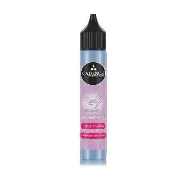 Cadence Renkli İnciler/Likit Mücevher 25ml 591 Metalik Bebek Mavi