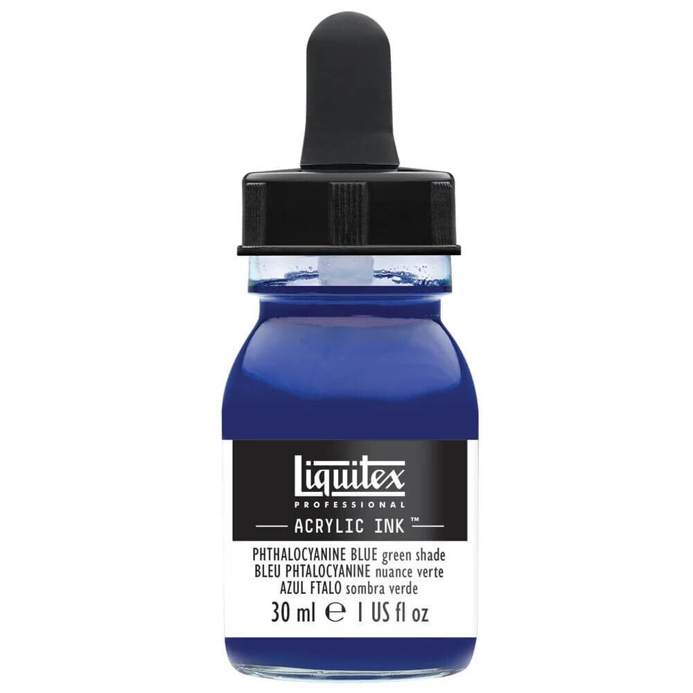 Liquitex Professional Akrilik Mürekkep 30 ml Phthalocyanine Blue Green Shade 316