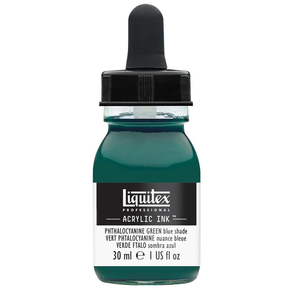 Liquitex Professional Akrilik Mürekkep 30 ml Phthalocyanine Green Blue Shade 317