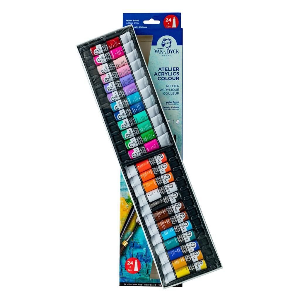 Van Dyck Akrilik Boya 12mlx24lü set