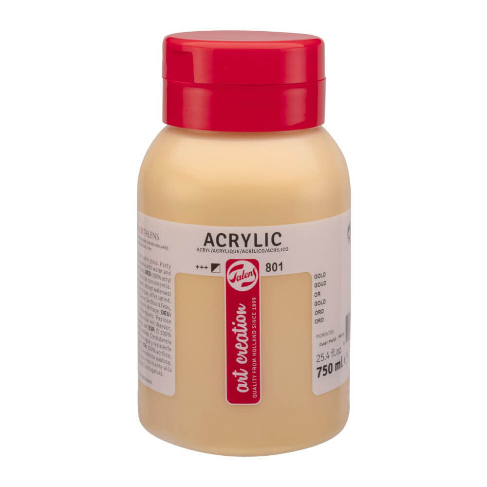 Art Creation Akrilik Boya 750 ml Gold 801