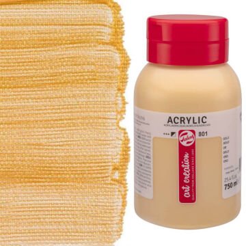 Art Creation Akrilik Boya 750 ml Gold 801