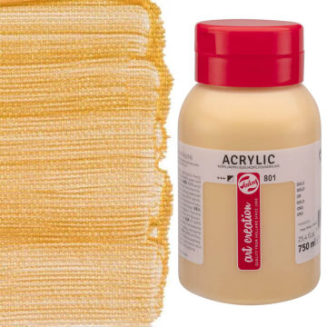 Art Creation Akrilik Boya 750 ml Gold 801