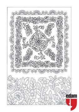 Yazma - Türk Sanatları Boyama Serisi (20 Adet Kartpostal)