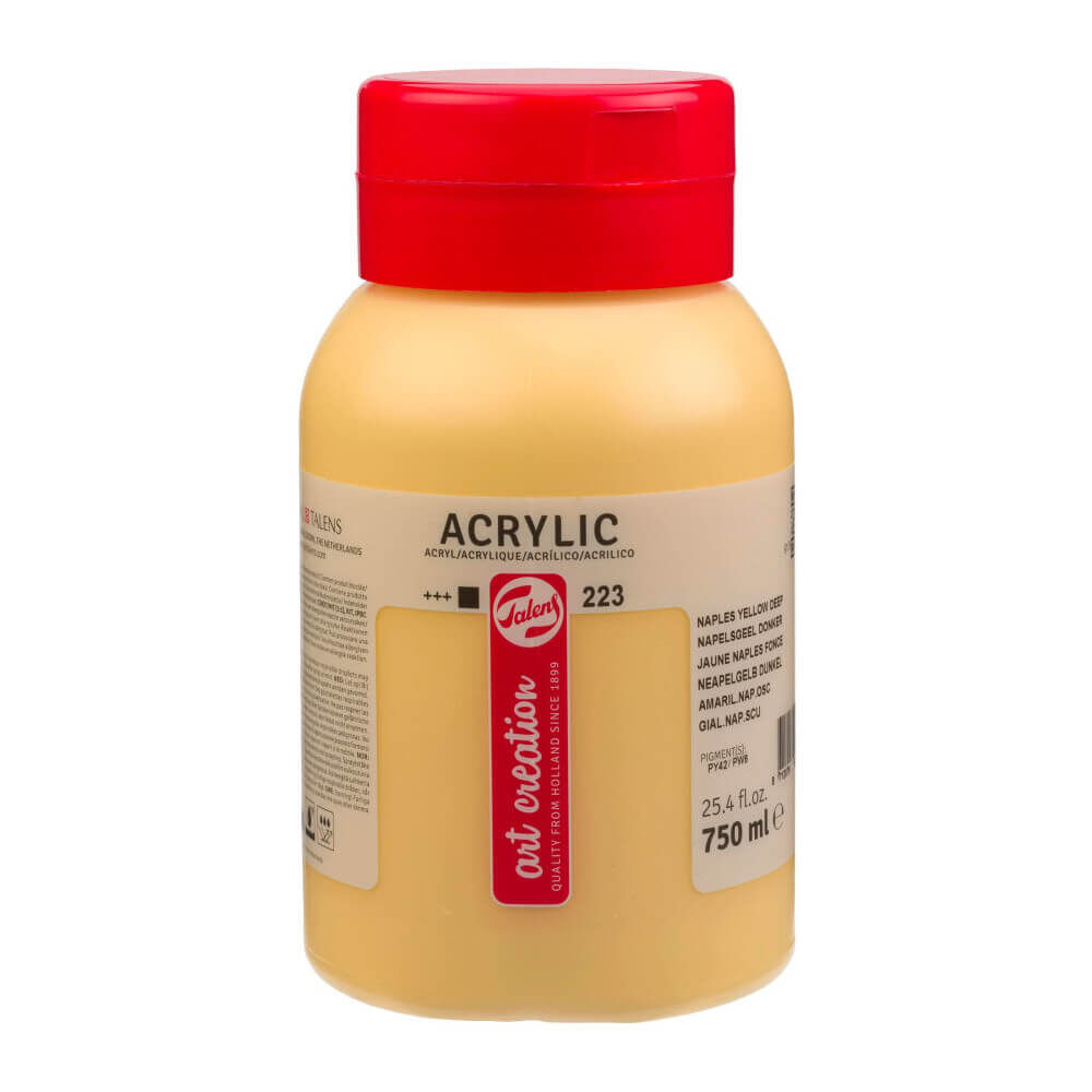 Art Creation Akrilik Boya 750 ml Naples Yellow Deep 223