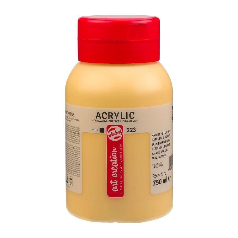 TALENS ARTCREATİON AKRİLİK 750 ML NAPLES YELLOW 223