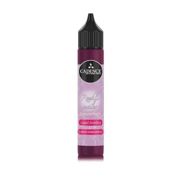 Cadence Renkli İnciler/Likit Mücevher 25ml 565 Bordo