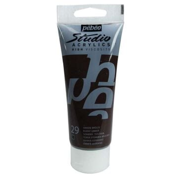 Pebeo Studio Yüksek Viskoziteli Akrilik Boya 100 ml Burnt Umber 29