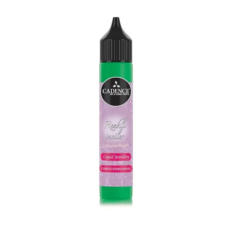 Cadence Renkli İnciler/Likit Mücevher 25ml 575 Fosforlu Yeşil