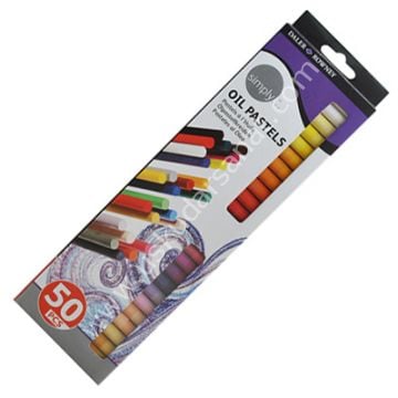 D.Rowney Simply Yağlı Pastel Boya Seti 50 Renk