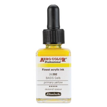 Schmincke Aero Color Profesyonel Akrilik Mürekkep 28 ml Primary Yellow 202