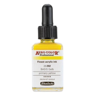 Schmincke Aero Color Profesyonel Akrilik Mürekkep 28 ml Primary Yellow 202