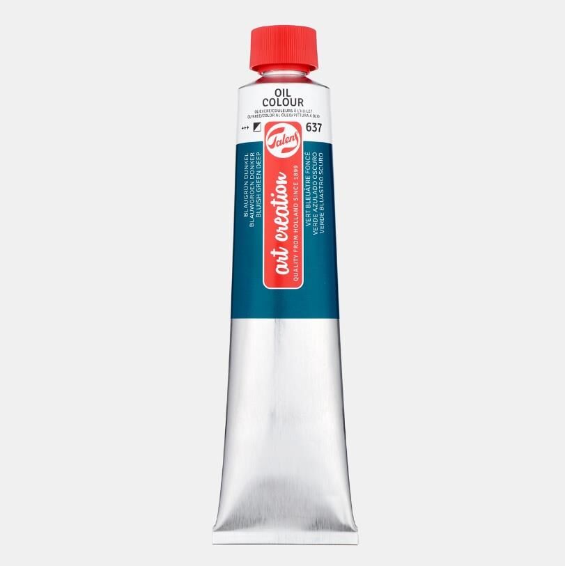 Talens Artcreation Yağlı Boya 200ml 637 Bluish Green Deep