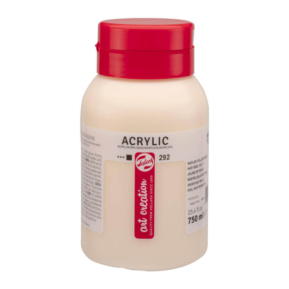 Art Creation Akrilik Boya 750 ml Naples Yellow Red Light 292