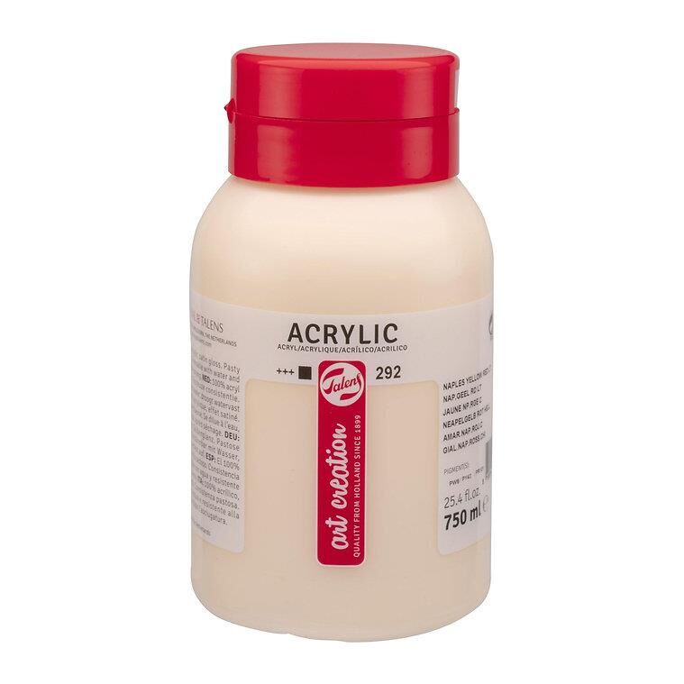 TALENS ARTCREATİON AKRİLİK 750 ML NAPLES YELLOW RED 292