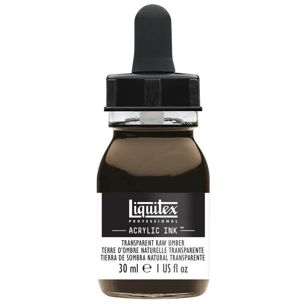Liquitex Professional Akrilik Mürekkep 30 ml Transparent Raw Umber 333