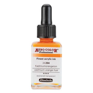Schmincke Aero Color Profesyonel Akrilik Mürekkep 28 ml Cadmium Orange Hue 204