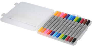 Bruno Visconti ''sketch & Art'' Çift Taraflı Brush-Fine Kalem Seti 12 Renk