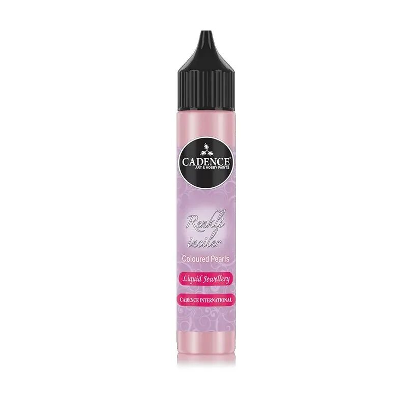 Cadence Renkli İnciler/Likit Mücevher 25ml 592 Metalik Bebek Pembe