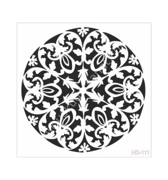 Cadence Home Decor Mobilya - Duvar Stencil 45x45cm HD-111