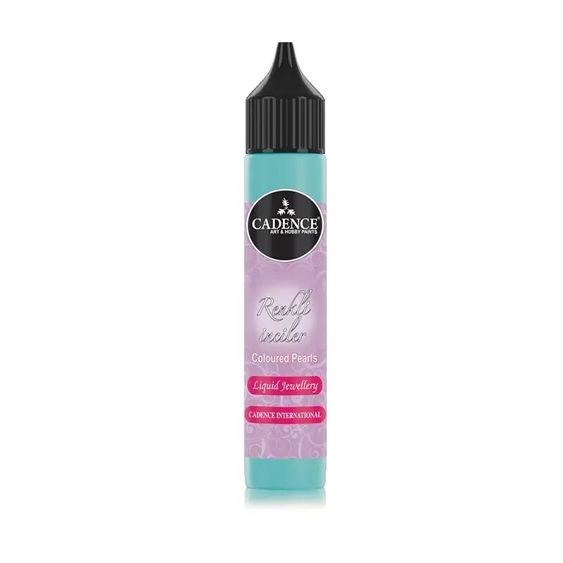 Cadence Liquid Jewellery Renkli İnciler 25 ml Minti Yeşili 555