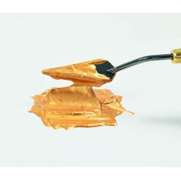 Pebeo Studio Yüksek Viskoziteli Metalik Akrilik Boya 100 ml Iridescent Precious Gold 350