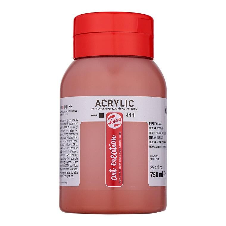 TALENS ARTCREATİON AKRİLİK 750 ML BURNT SİENNA 411