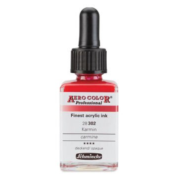 Schmincke Aero Color Profesyonel Akrilik Mürekkep 28 ml Carmine 302