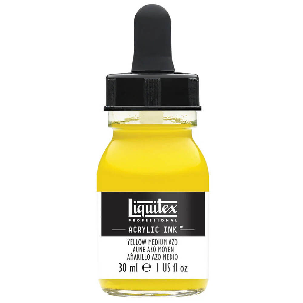 Liquitex Professional Akrilik Mürekkep 30 ml Yellow Medium Azo 412