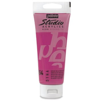 Pebeo Studio Yüksek Viskoziteli Metalik Akrilik Boya 100 ml Iridescent Red Blue 354