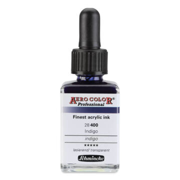 Schmincke Aero Color Profesyonel Akrilik Mürekkep 28 ml Indigo 400