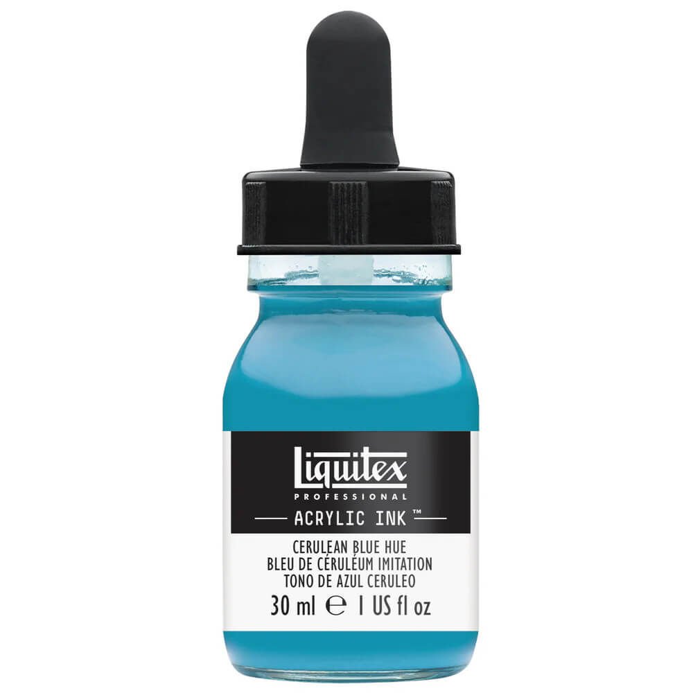 Liquitex Professional Akrilik Mürekkep 30 ml Cerulean Blue Hue 470