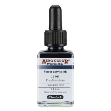 Schmincke Aero Color Profesyonel Akrilik Mürekkep 28 ml Prussian Blue 401