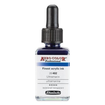 Schmincke Aero Color Profesyonel Akrilik Mürekkep 28 ml Ultramarine 402