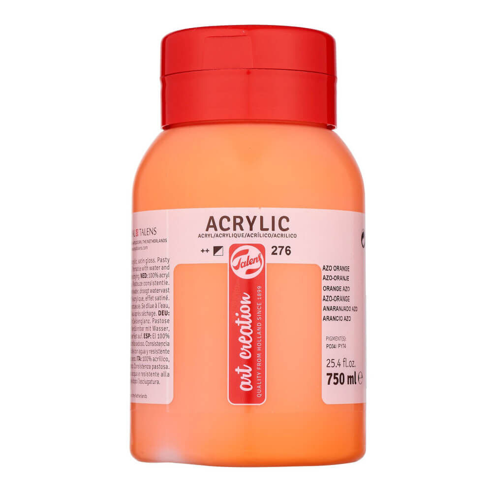 Art Creation Akrilik Boya 750 ml Azo Orange 276