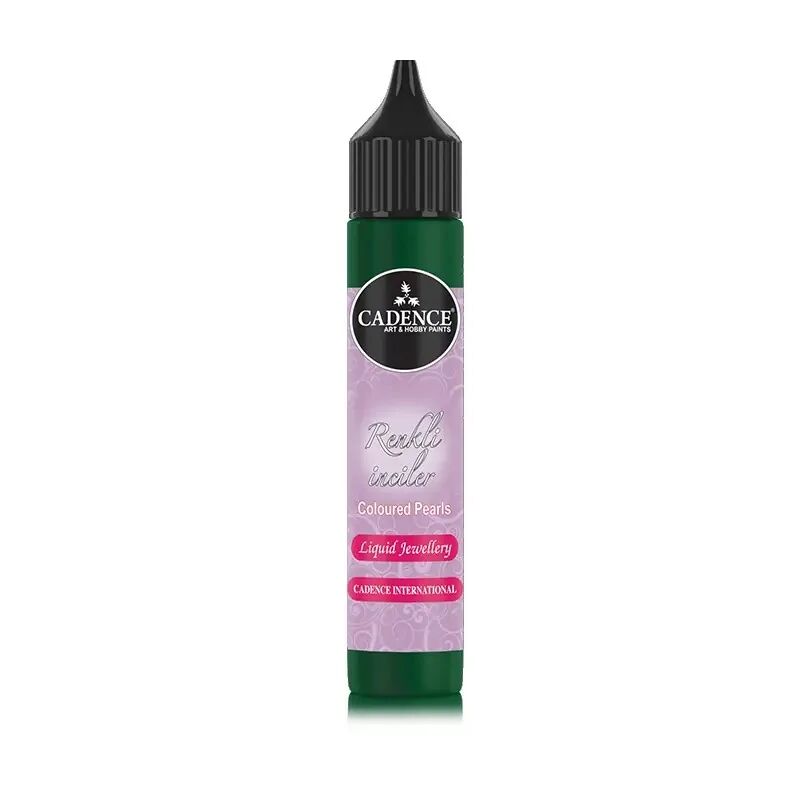 Cadence Renkli İnciler/Likit Mücevher 25ml 556 Zümrüt Yeşili