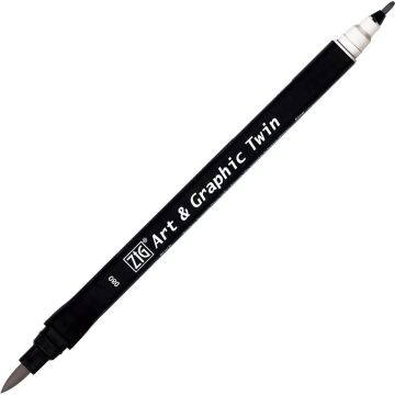 Zig Art & Graphic Twin Marker Çizim Kalemi 80 Cool Grey 5