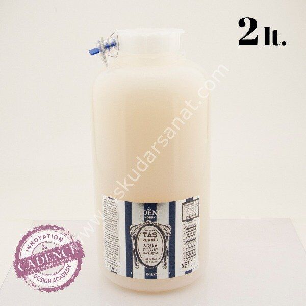 Cadence Taş Vernik Çok Parlak 2 Litre