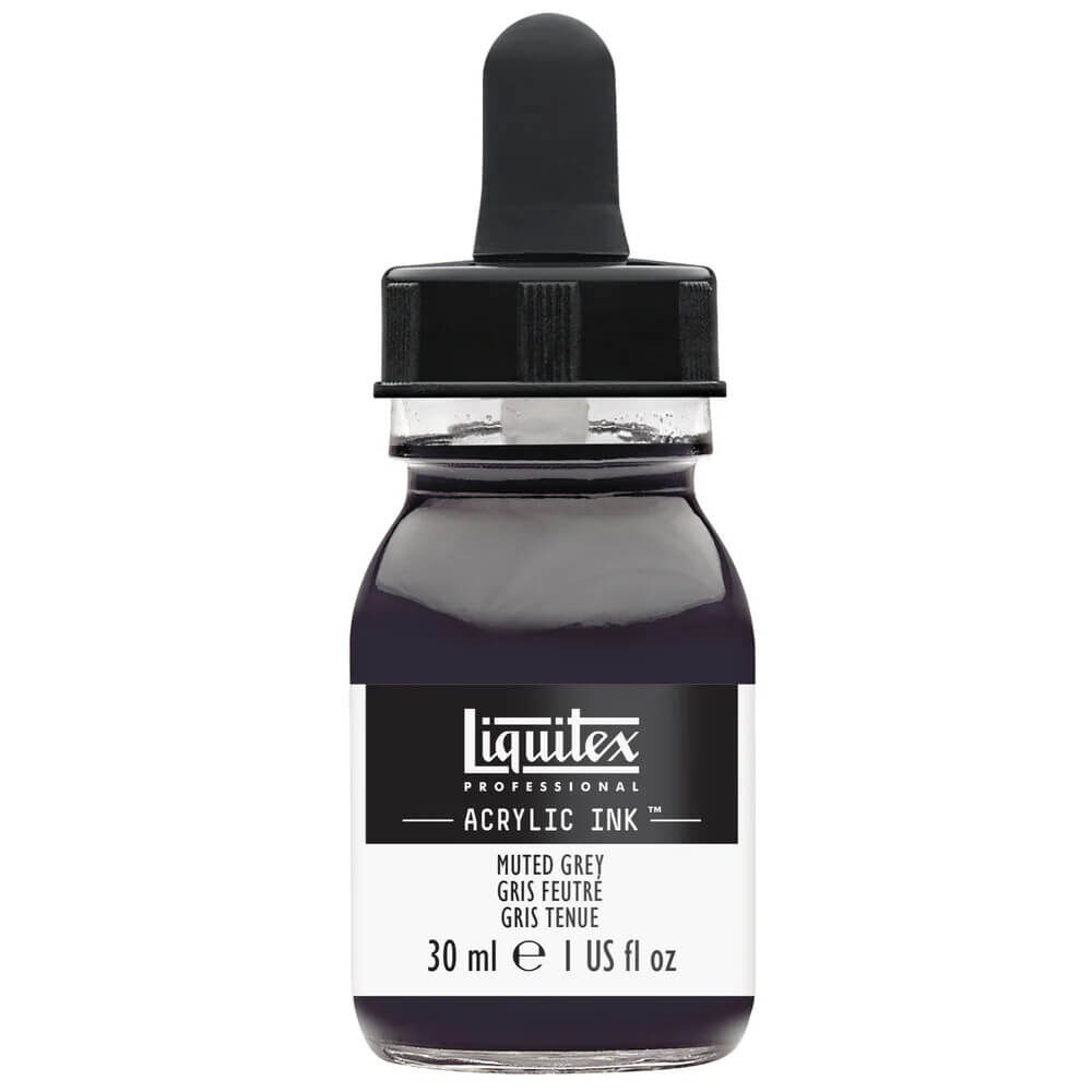 Liquitex Professional Akrilik Mürekkep 30 ml Muted Grey 505