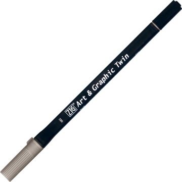 Zig Art & Graphic Twin Marker Çizim Kalemi 82 Cool Grey 7