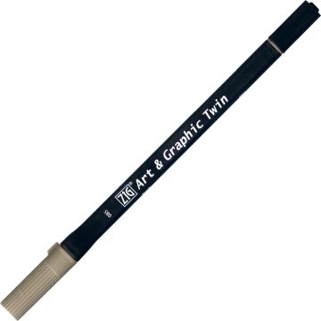Zig Art & Graphic Twin Marker Çizim Kalemi 85 Warm Grey 7