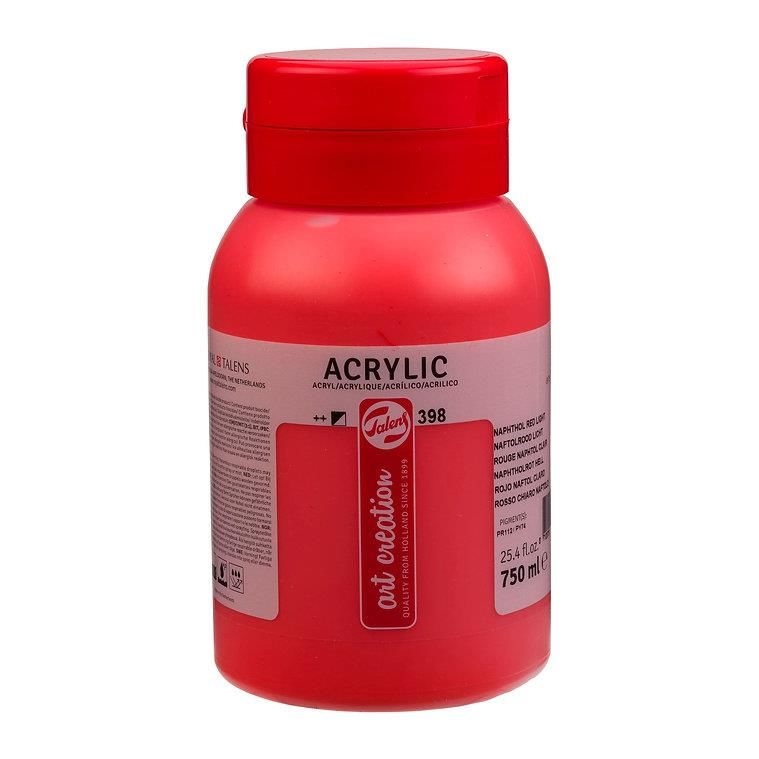 TALENS ARTCREATİON AKRİLİK 750 ML NAPTHOL RED LIGHT 398