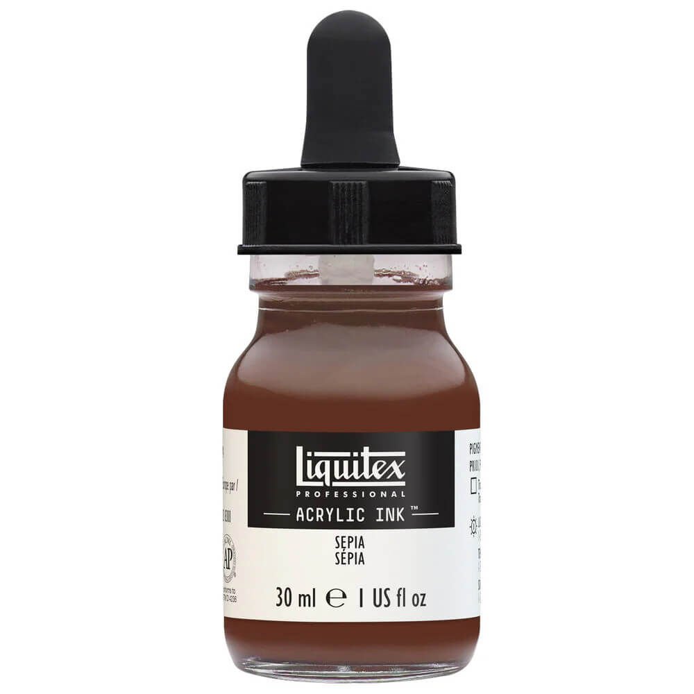 Liquitex Professional Akrilik Mürekkep 30 ml Sepia 609