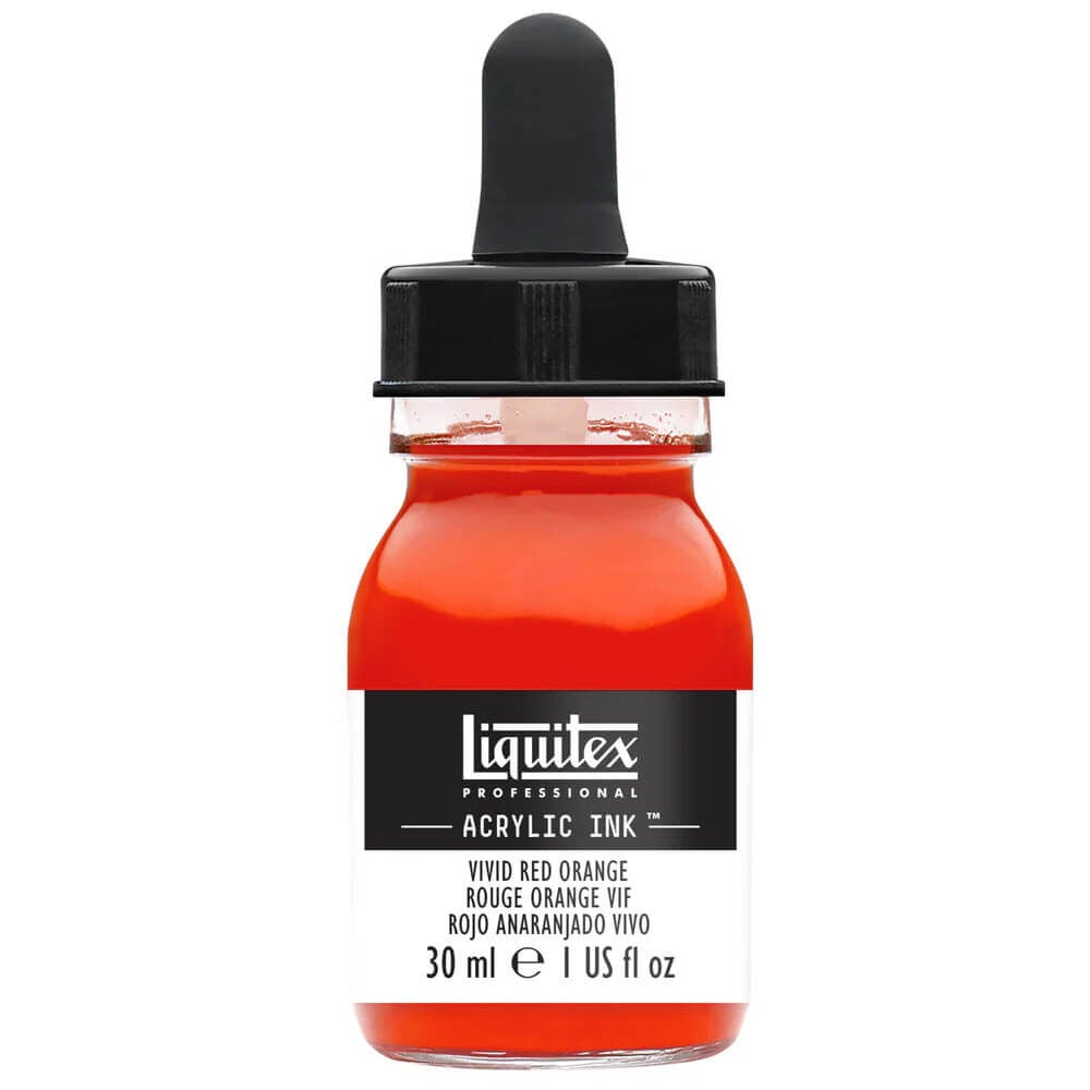 Liquitex Professional Akrilik Mürekkep 30 ml Vivid Red Orange 620