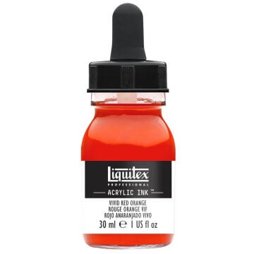 Liquitex Professional Akrilik Mürekkep 30 ml Vivid Red Orange 620