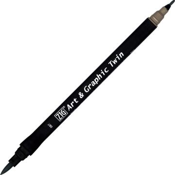 Zig Art & Graphic Twin Marker Çizim Kalemi 87 Cool Grey 9