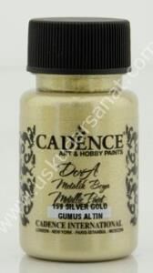 Cadence Dora Metalik Boya 50ml 159 Gümüş-Altın