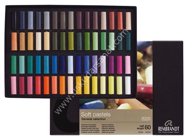 Talens Rembrandt Soft Pastel 60 Renk Yarım Boy