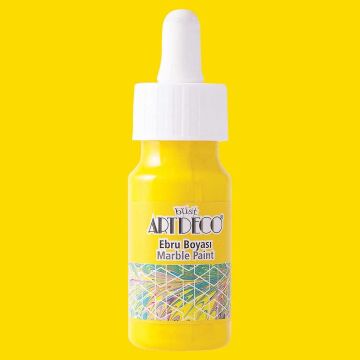 Artdeco Ebru Boyası 30 ml 01 Sarı